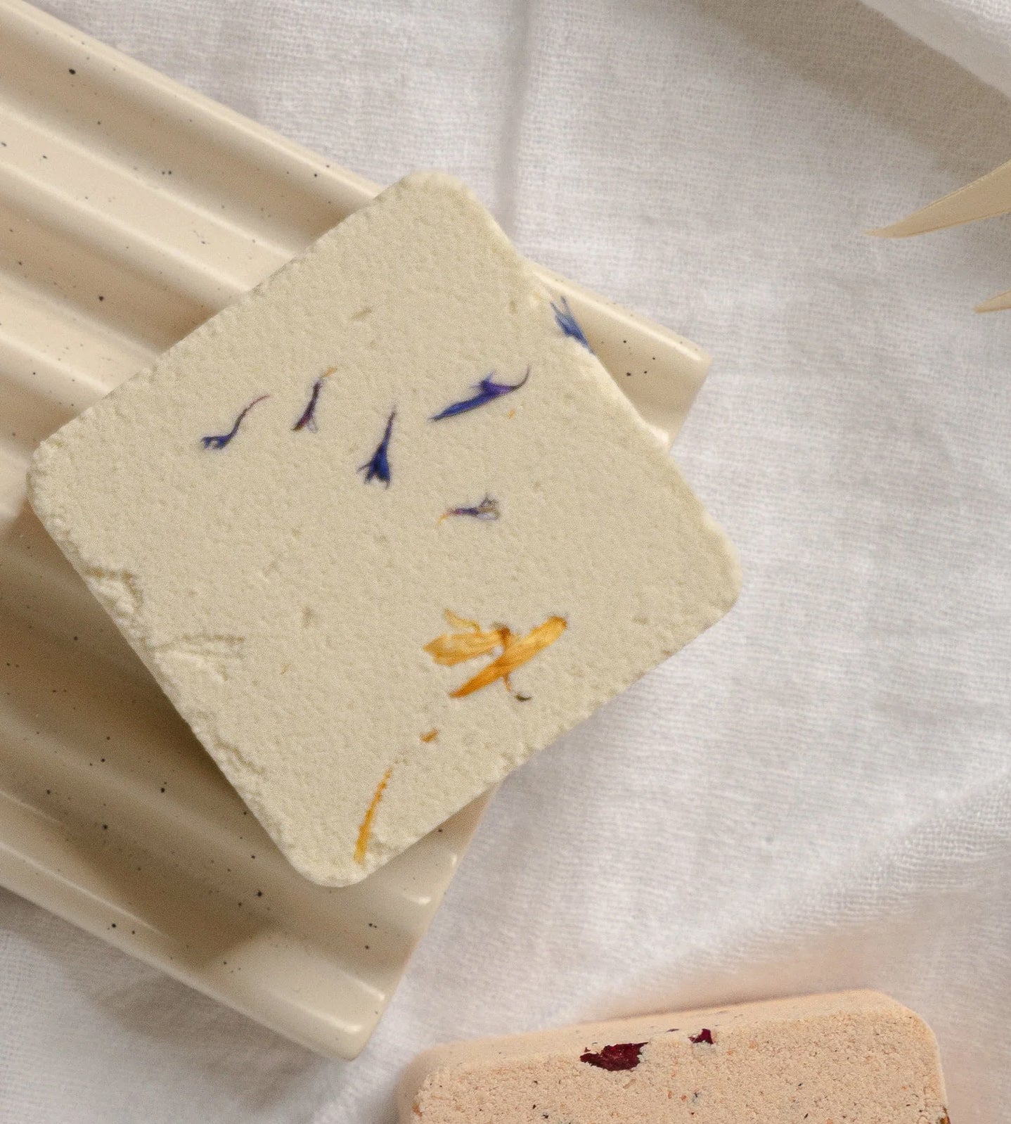 Bombe de bain | Lavande + Orange amère - BLANC