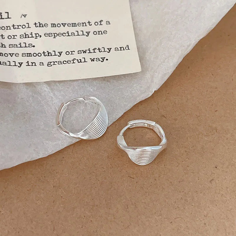 Boucles d’oreilles Argent 925 | Twist - La Mojo Jewelry