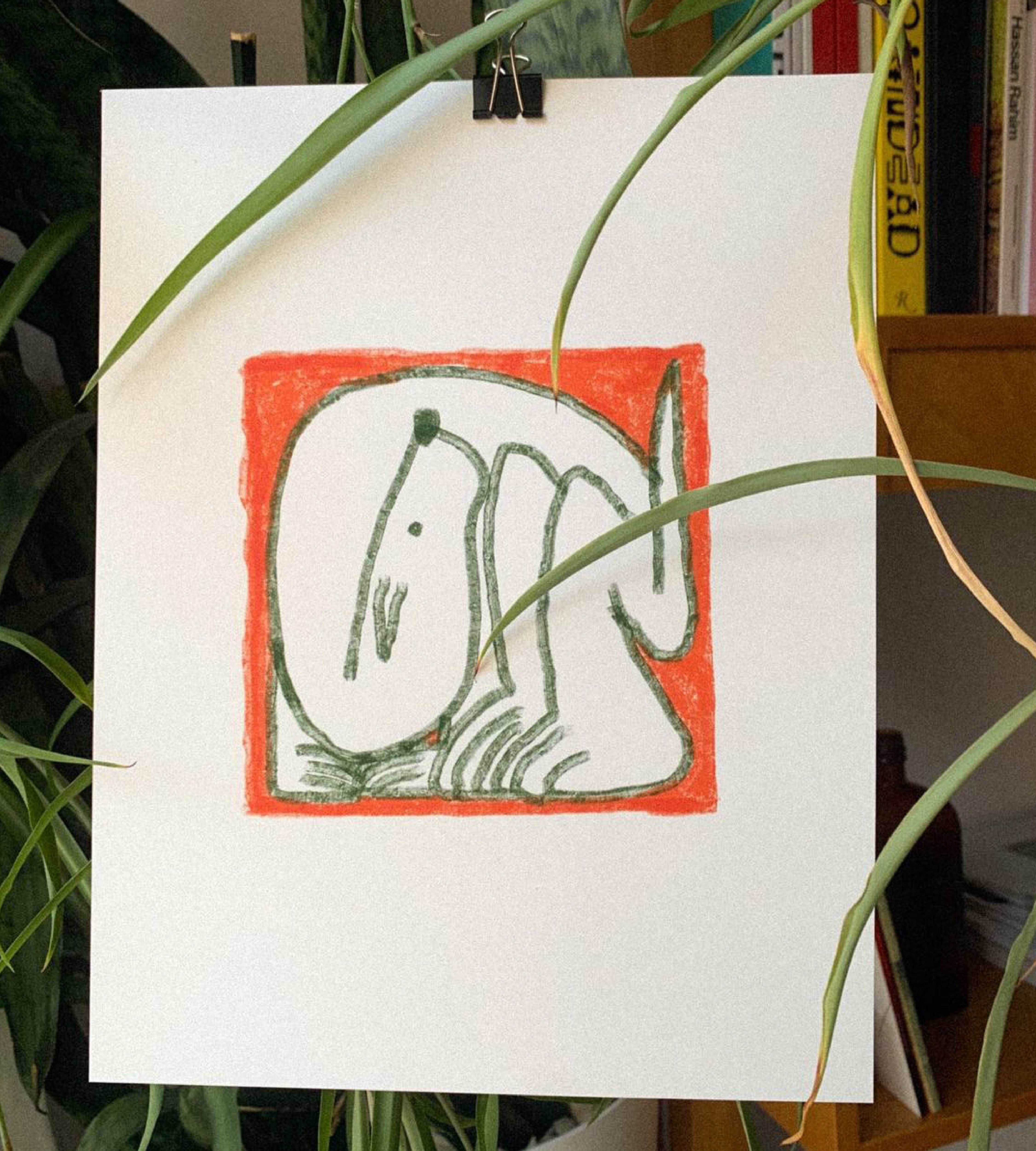 Affiche | DONNE LA PATTE - Gentille Tulipe