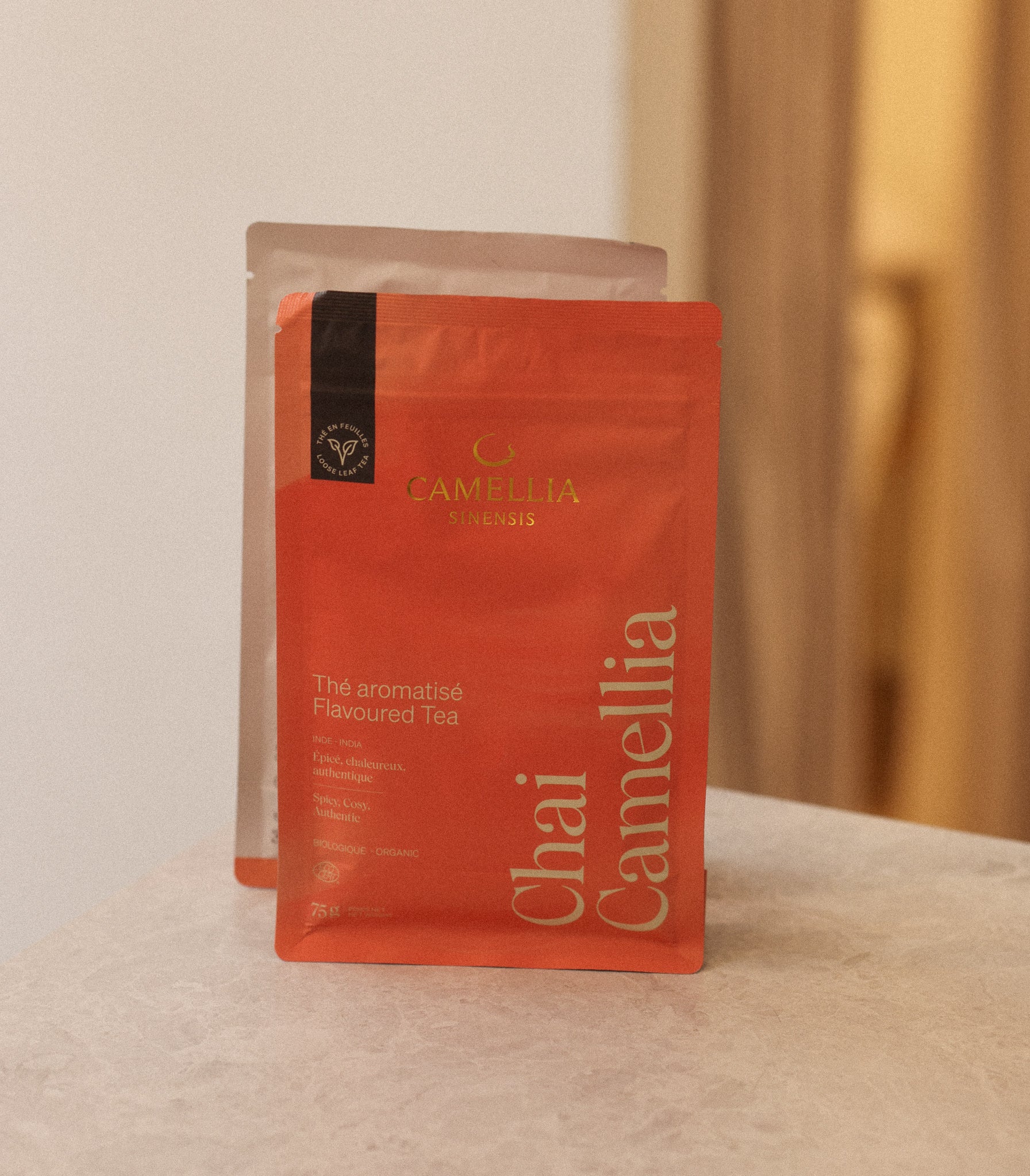 Thé aromatisé Camellia Sinensis | CHAI (15 sachets)