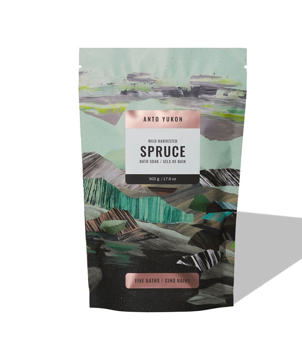 Bain moussant à l’épinette