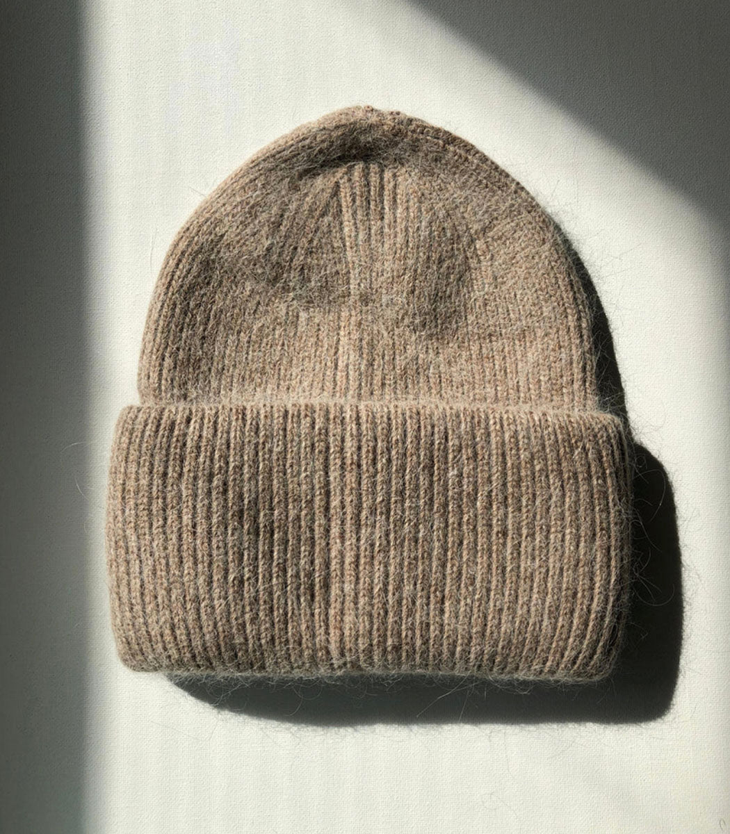 Tuque Laine Angora - Mushroom