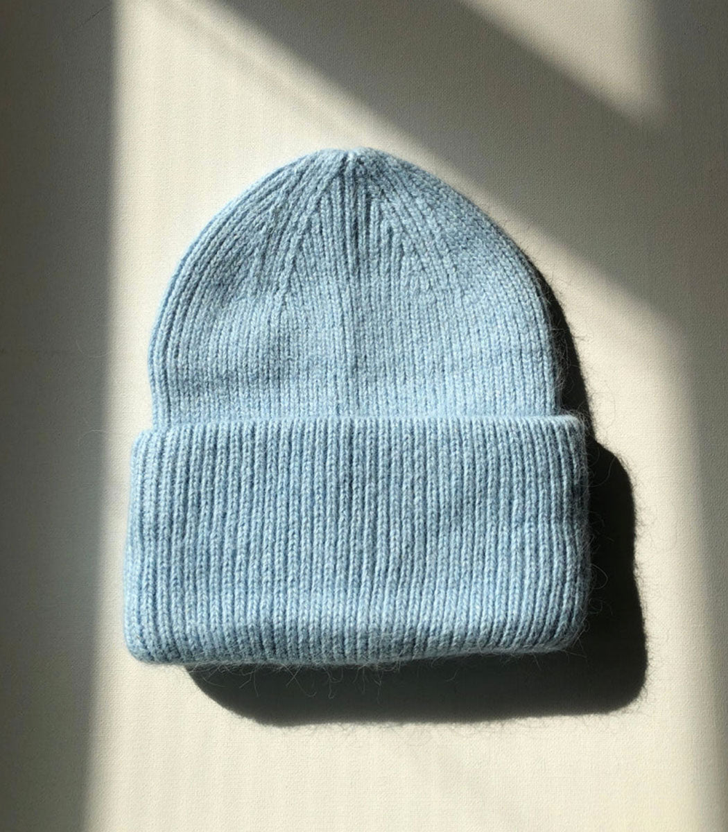 Tuque Laine Angora - Sky Blue