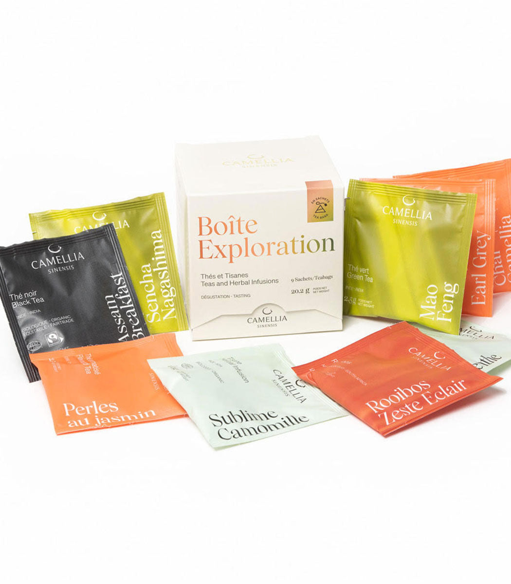 Thé aromatisé Camellia Sinensis | BOITE D'EXPLORATION