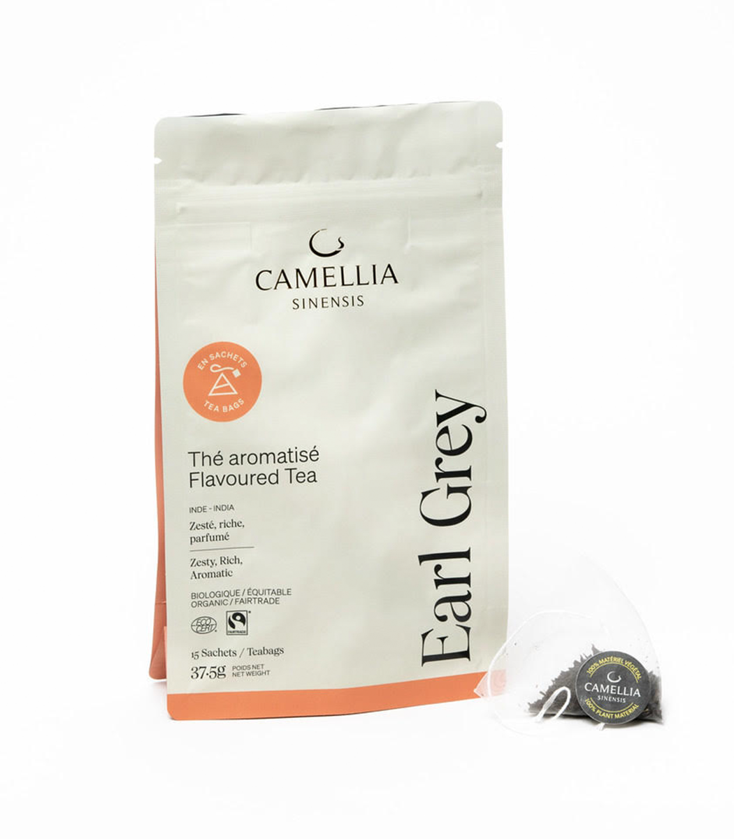 Thé aromatisé Camellia Sinensis | EARL GREY (15 sachets)