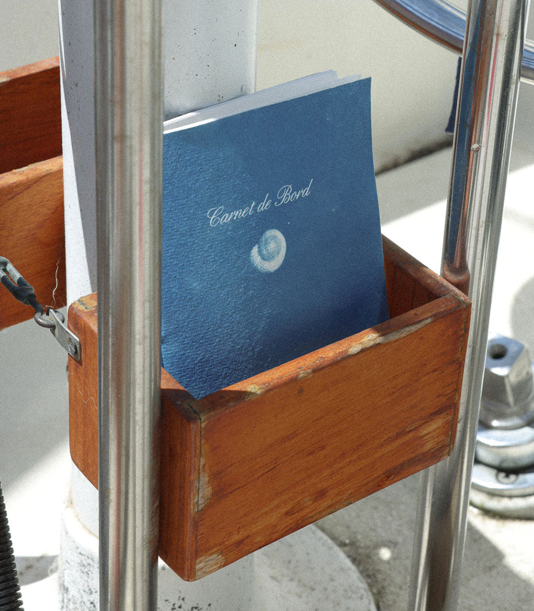 Carnet de bord fait à la main à Charlevoix| SAILOR'S BOOK