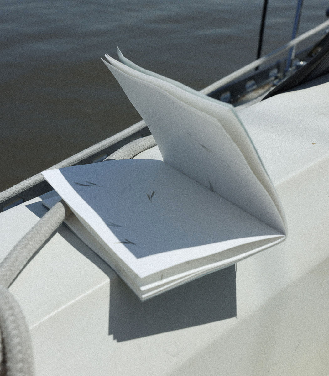 Carnet de bord fait à la main à Charlevoix| SAILOR'S BOOK