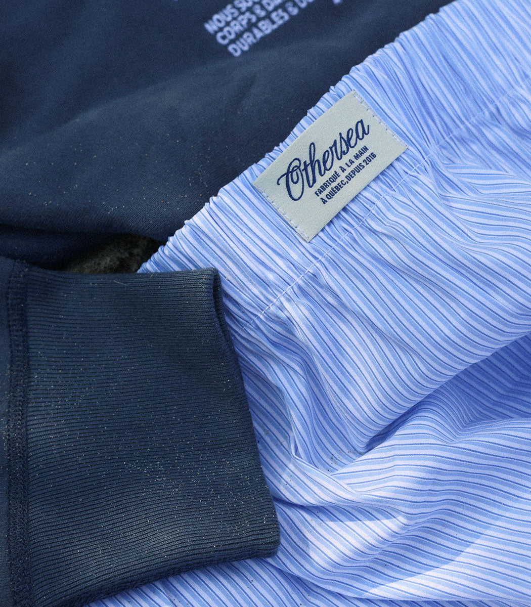 Short boxer | LAID BACK - SEA STRIPES