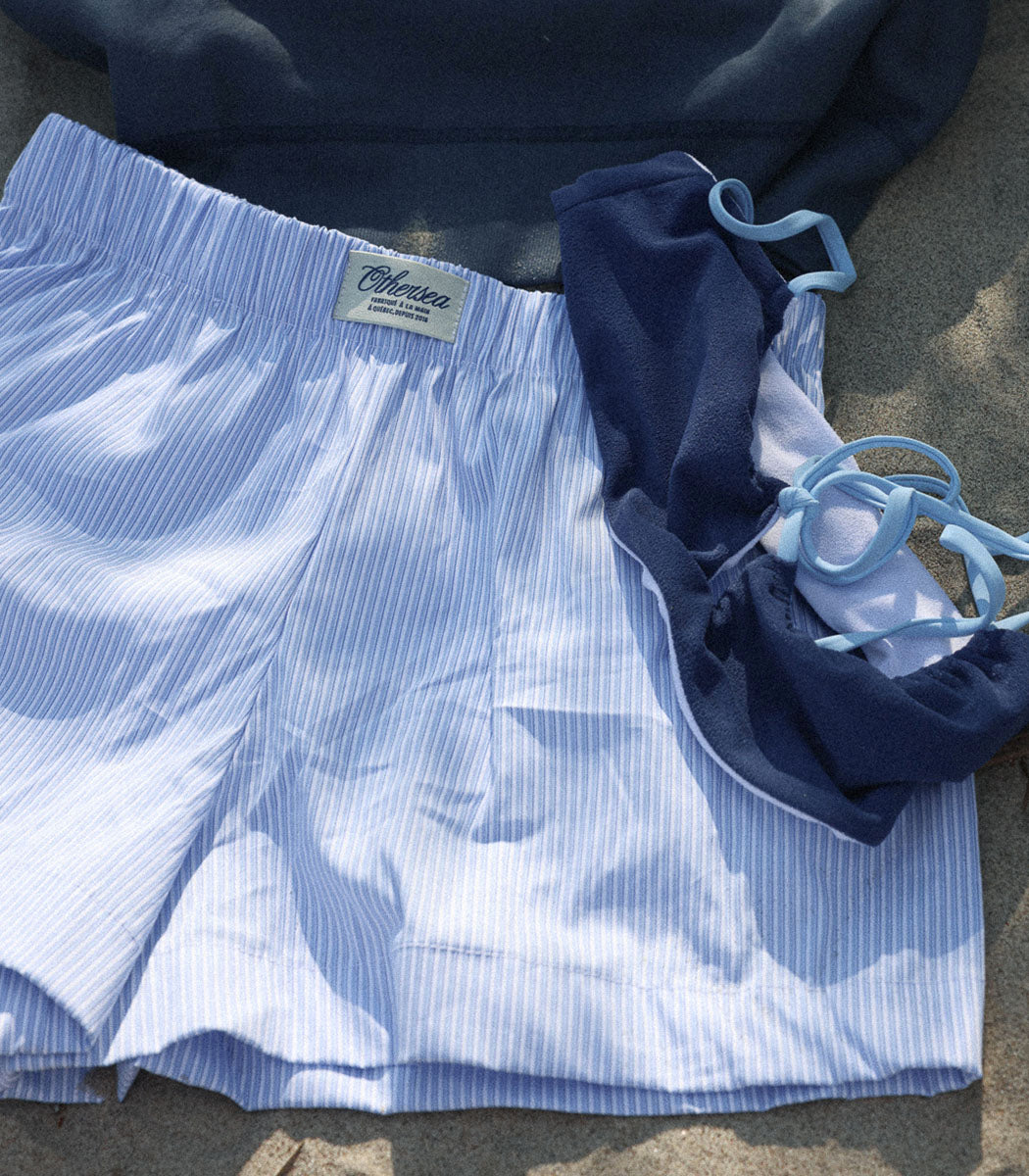 Short boxer | LAID BACK - SEA STRIPES