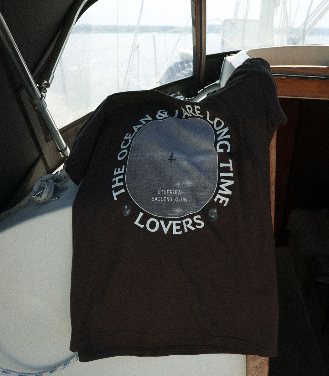 Tshirt imprimé | «LONG TIME LOVERS» - BRUN