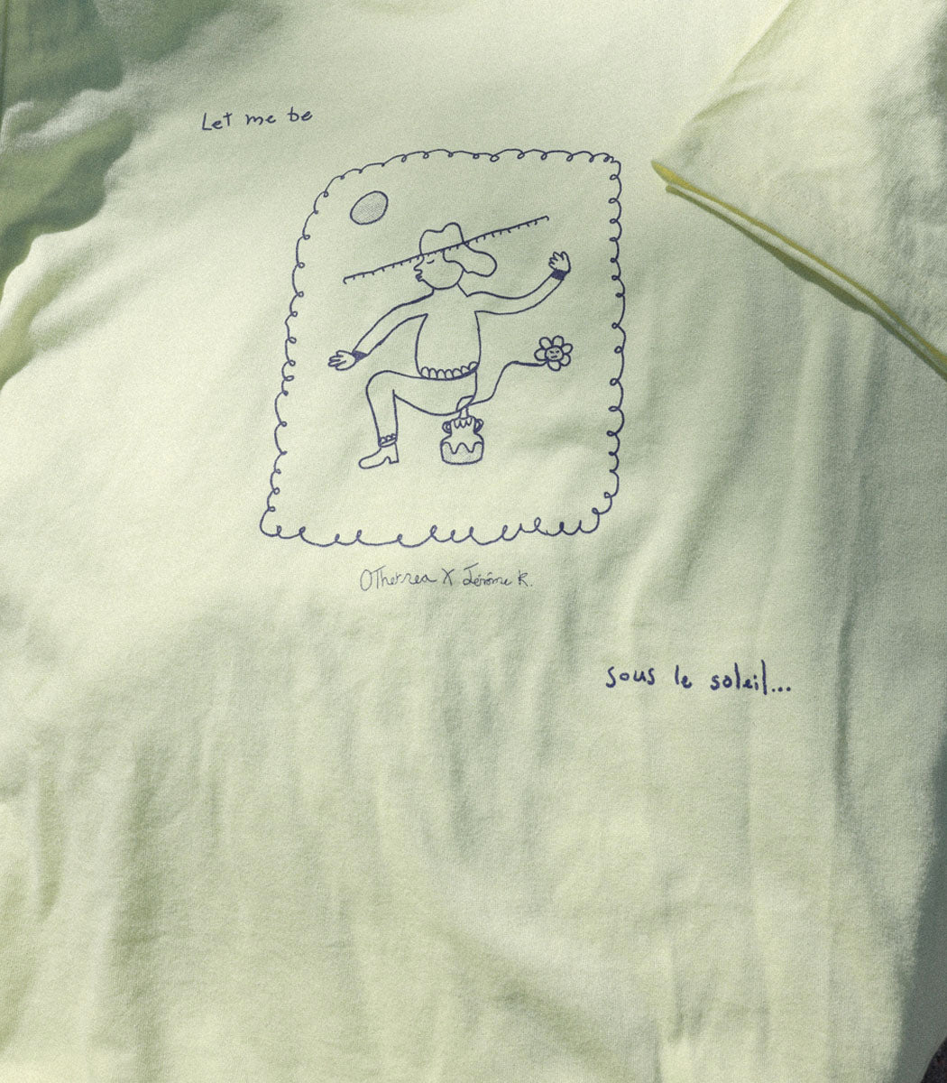Tshirt imprimé | «SOUS LE SOLEIL» - JAUNE ÉCLATANT