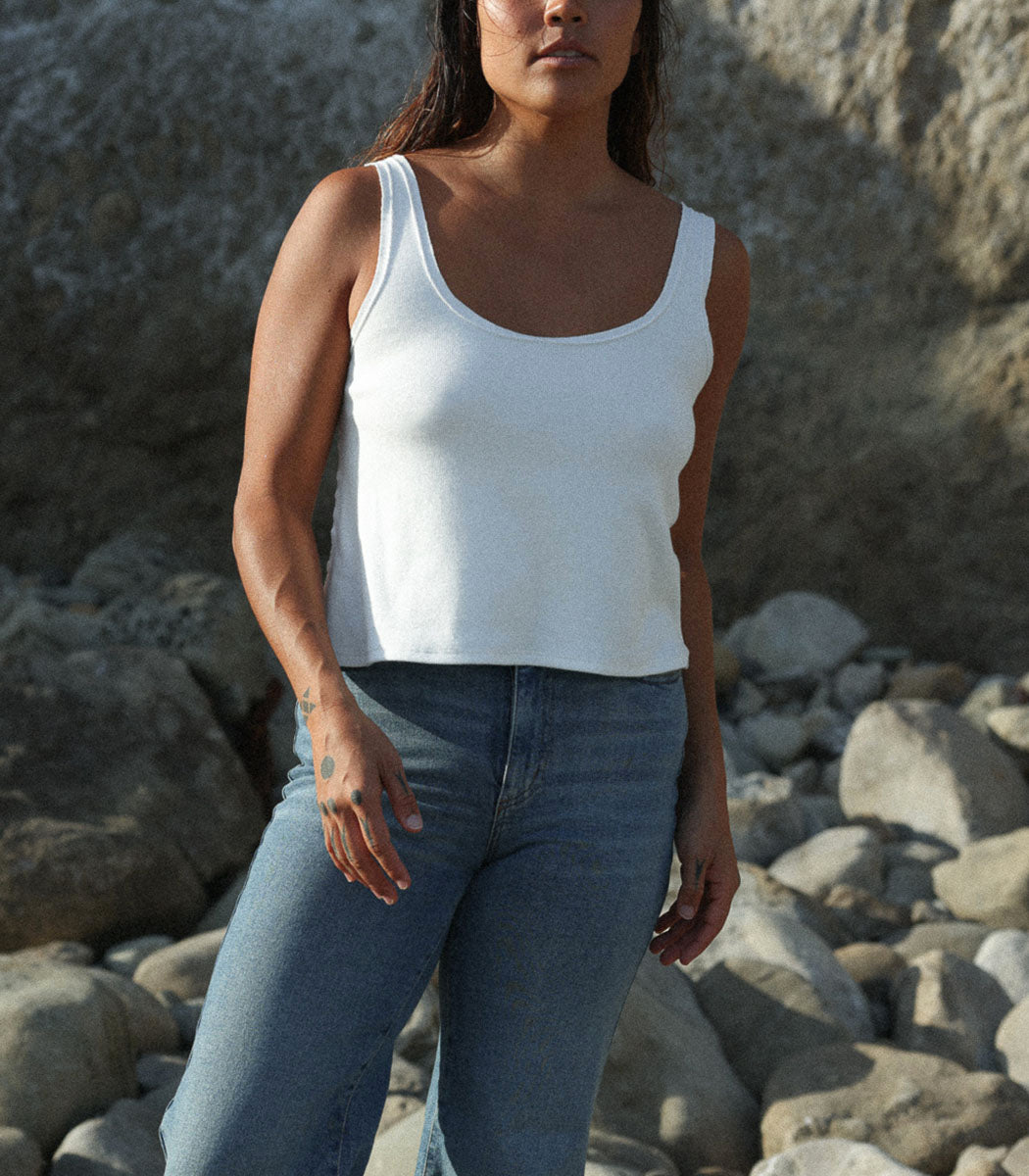 Camisole ample | VALENCE - CRÈME