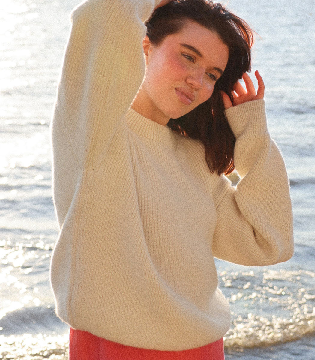 Chandail tricot | BELACARO - BEIGE