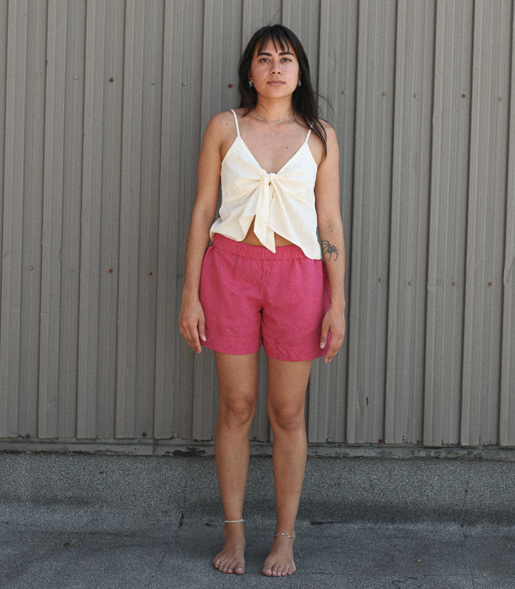 Linen shorts | DÉSIRADE - GOYAVE