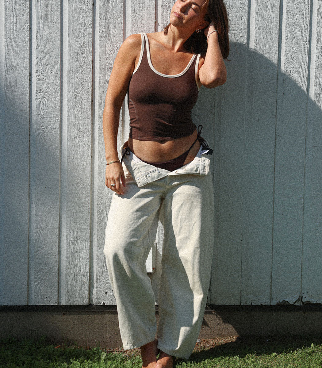 Tank top | WOOLY - COCONUT