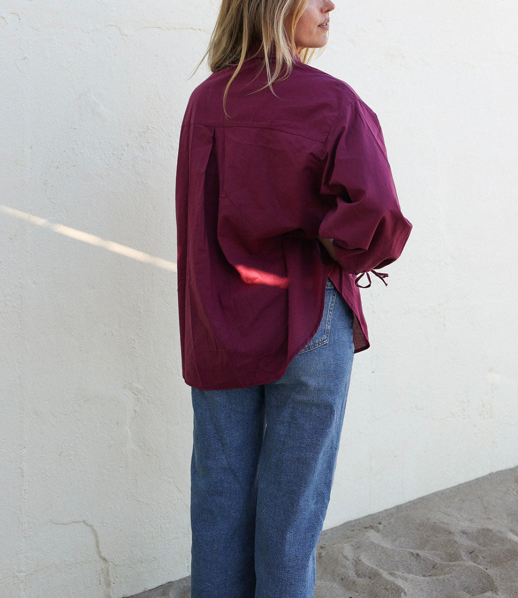 Chemise ample en coton | NAZARÉ - VINO