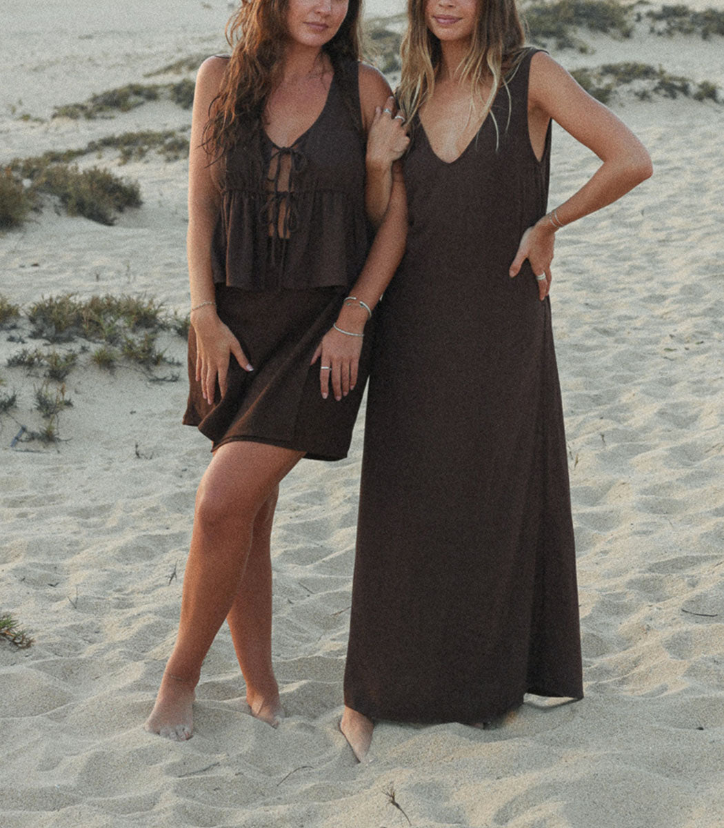 Robe Maxi | SANTA CLARA - OAK