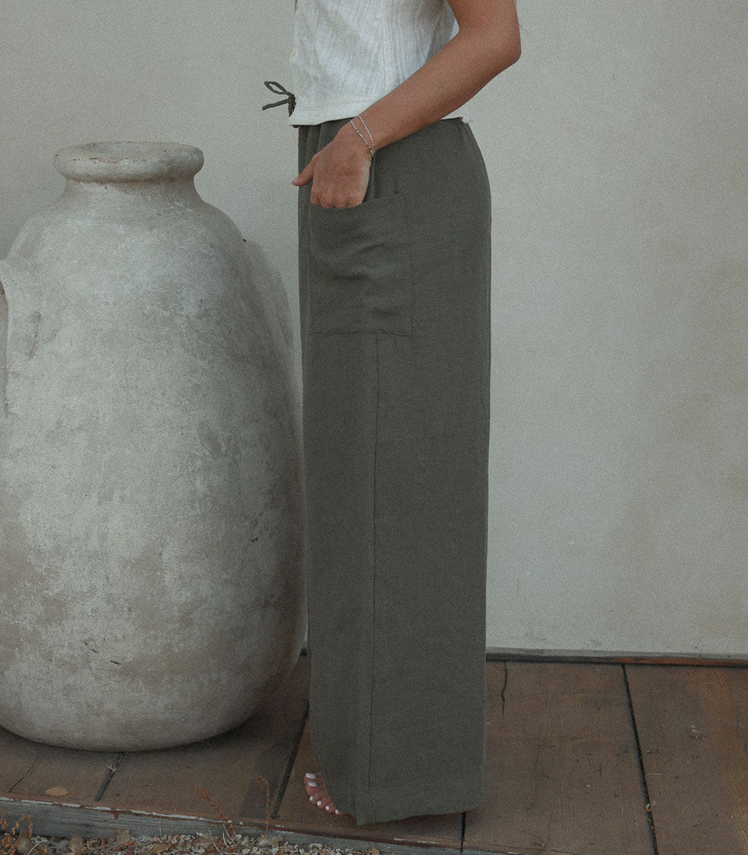 Pantalon en lin | MALENDURE - CYPRÈS