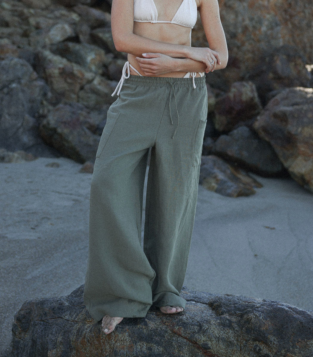 Pantalon en lin | MALENDURE - CYPRÈS