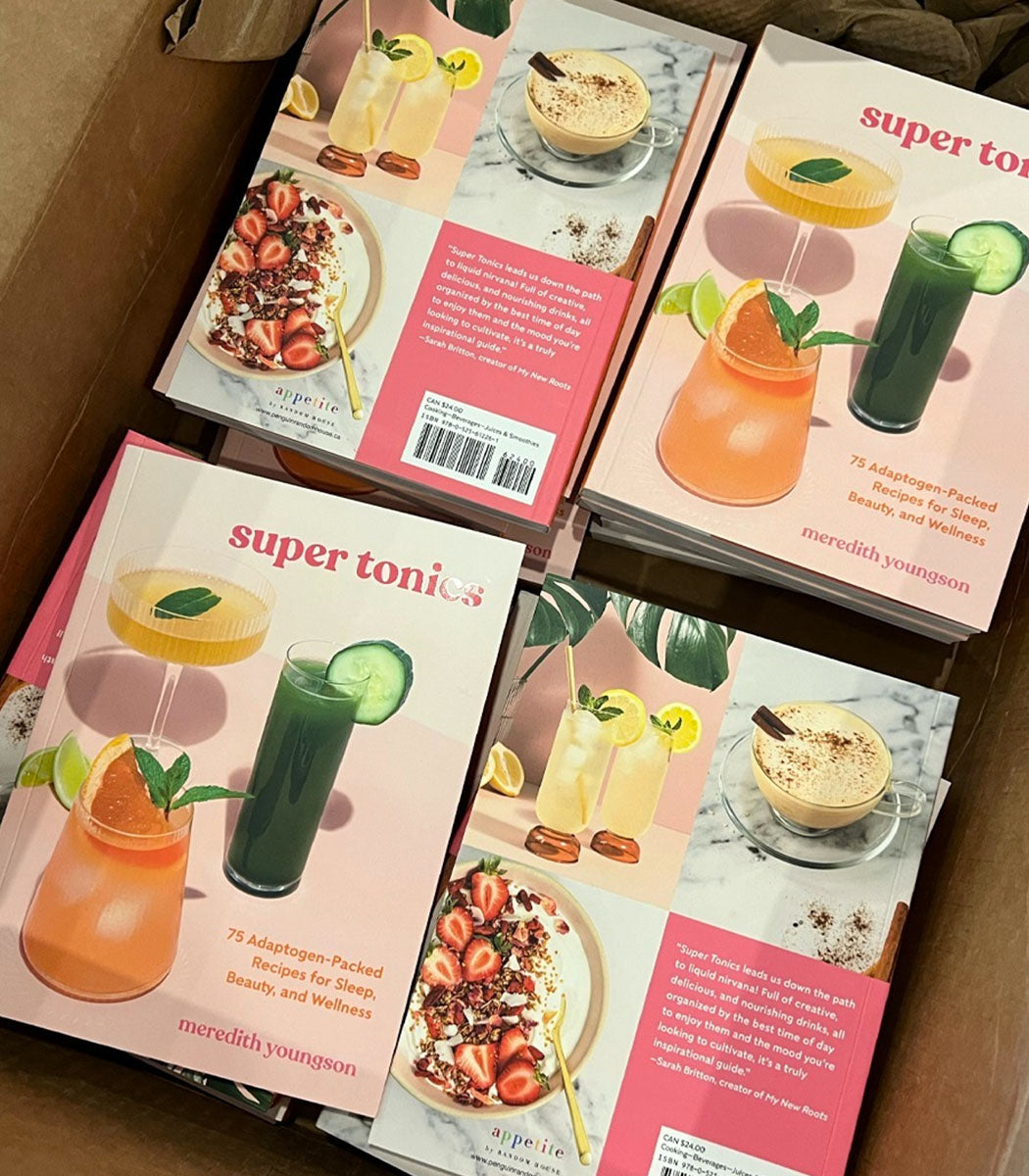 Livre | « Super Tonics » - Meredith Youngson