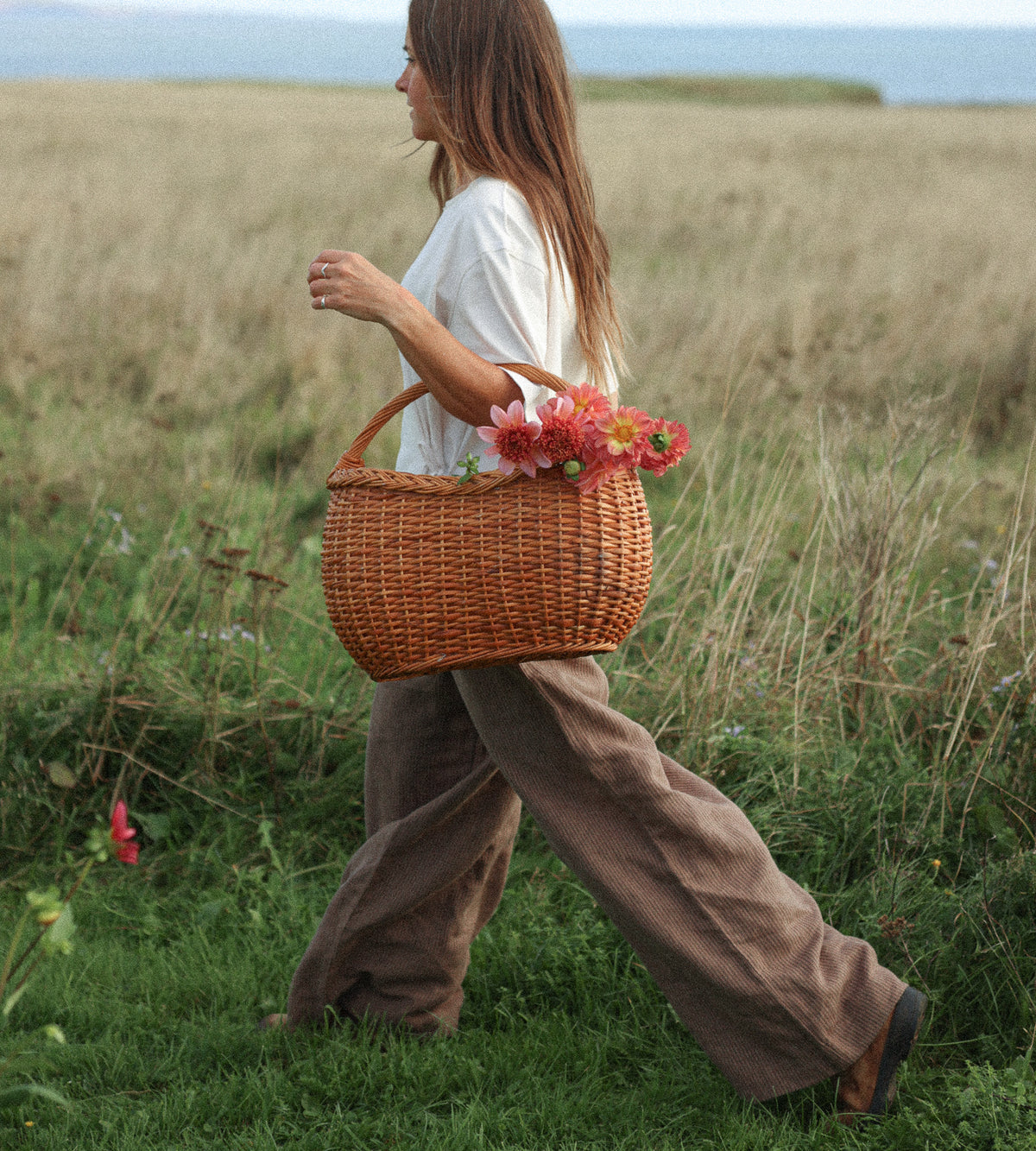 Pantalon en lin et coton | ANGELI - SAVANE