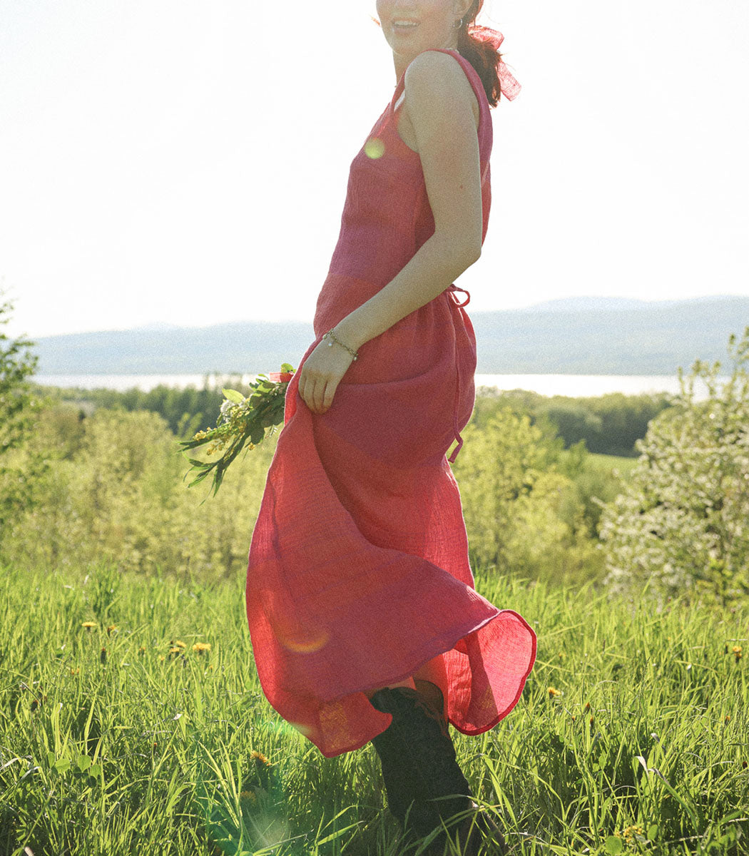 Linen dress | BDAY dress - SHORTCAKE