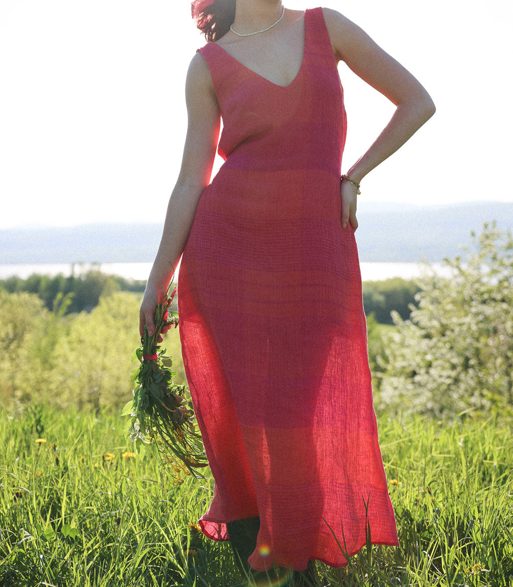 Linen dress | BDAY dress - SHORTCAKE