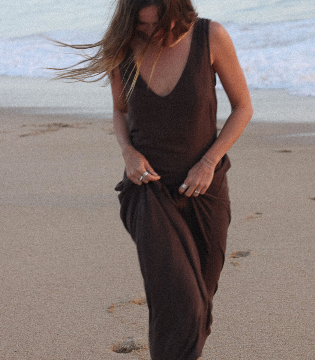 Robe Maxi | SANTA CLARA - OAK