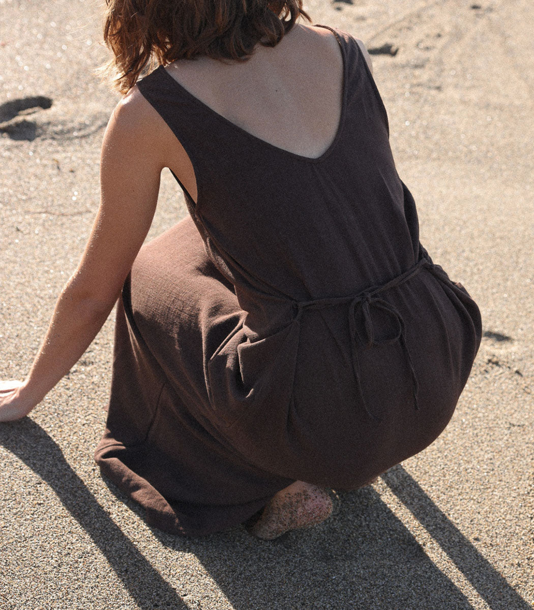 Robe Maxi | SANTA CLARA - OAK