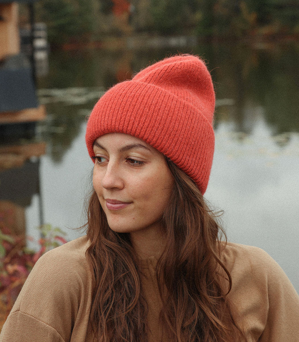 Tuque Laine Angora - Goldfish