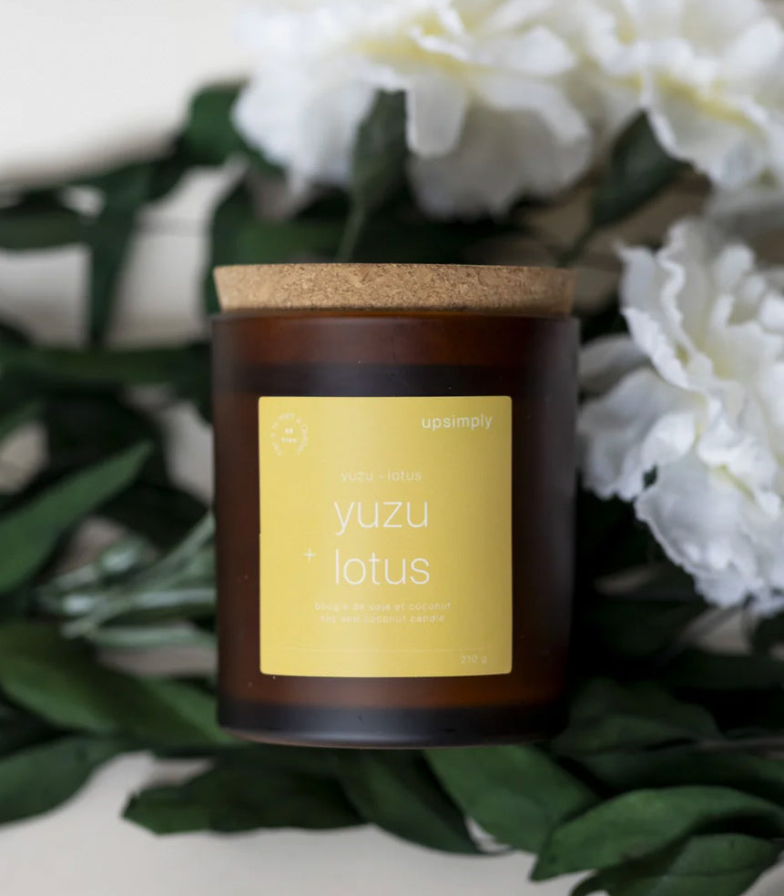 Soy Candle - Yuzu and lotus
