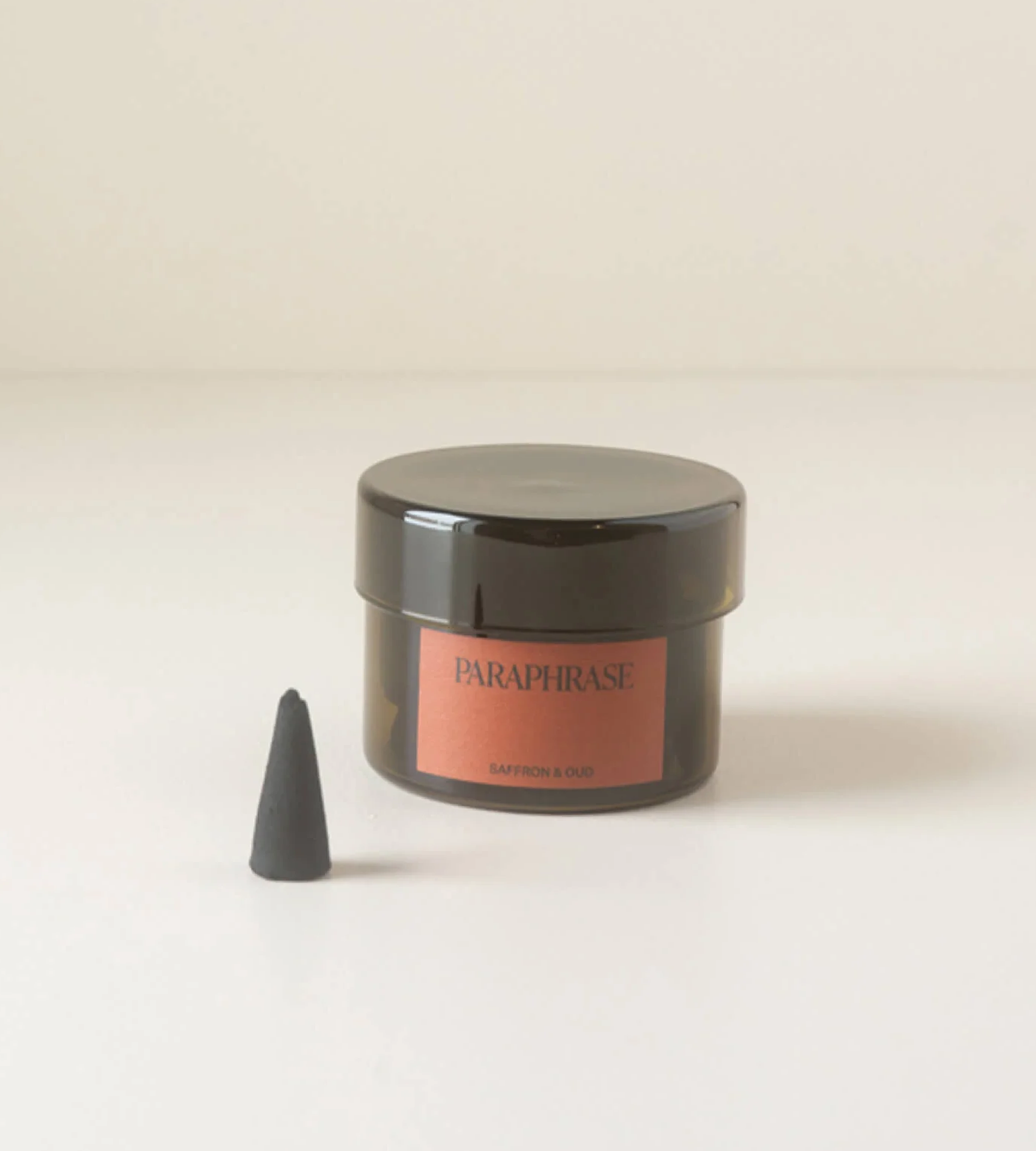 Cônes d'encens «Saffron & oud» par Paraphrase