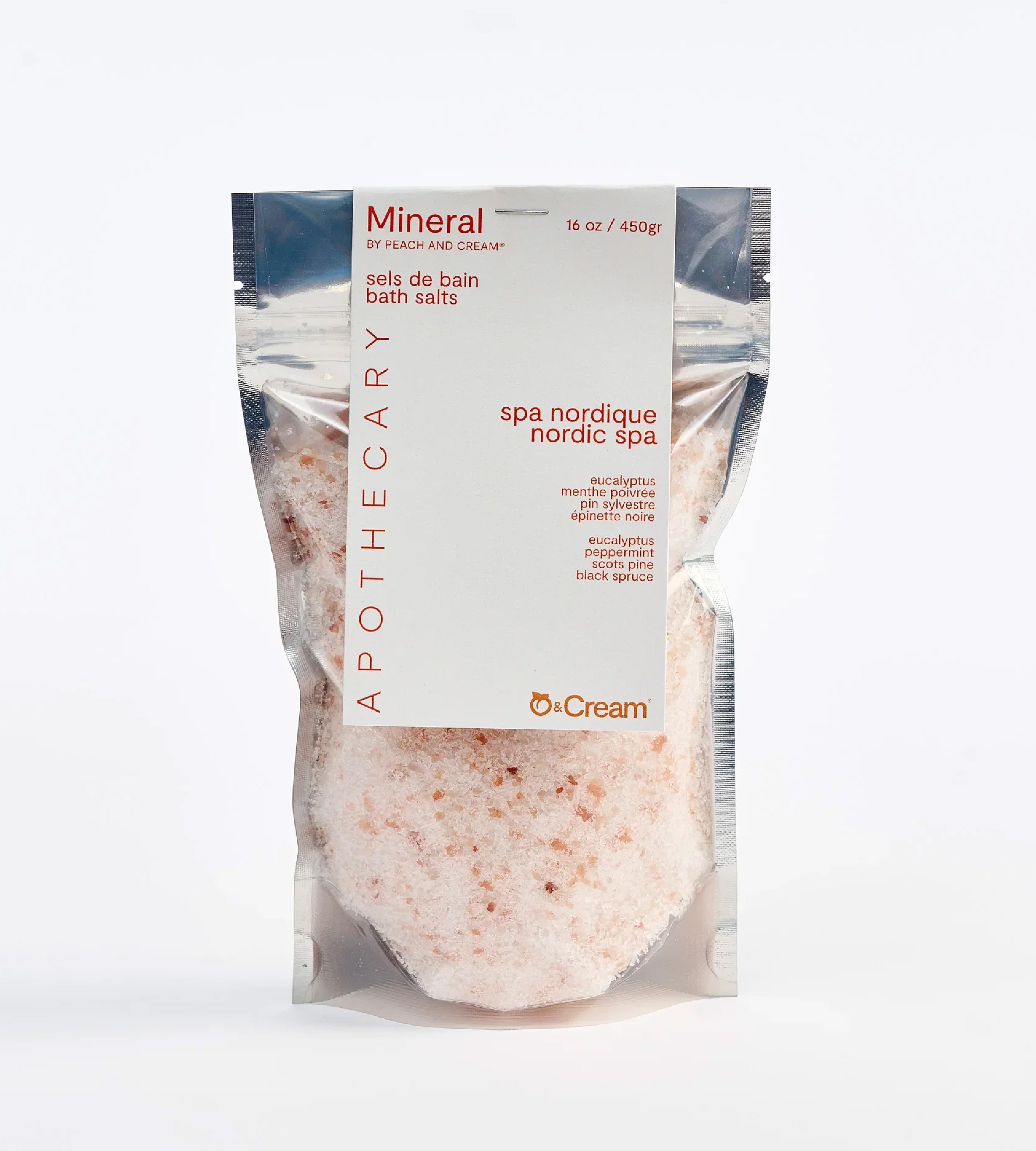 Nordic Spa | Sel de bain - PEACH AND CREAM