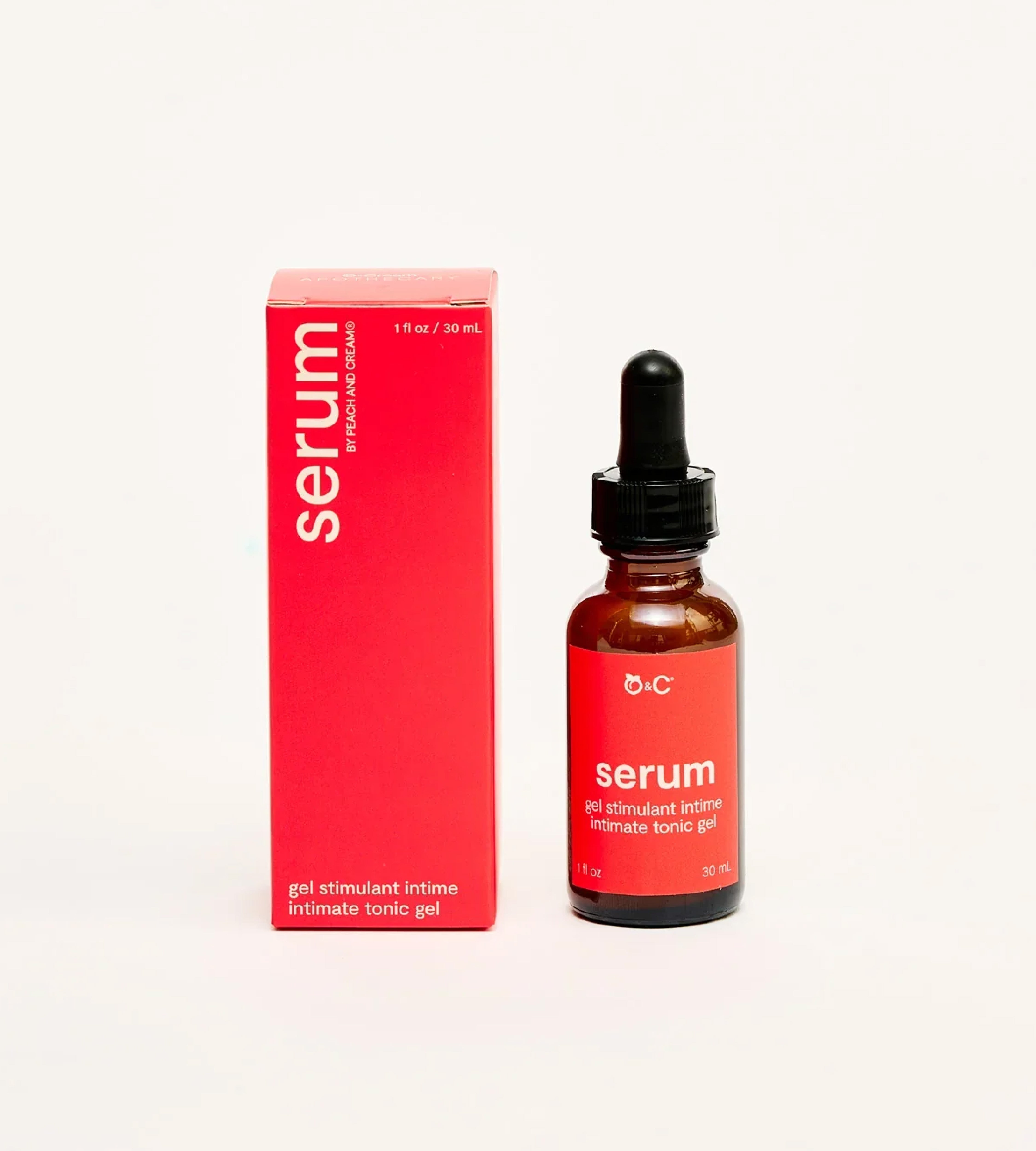 SERUM | Gel stimulant intime - PEACH AND CREAM