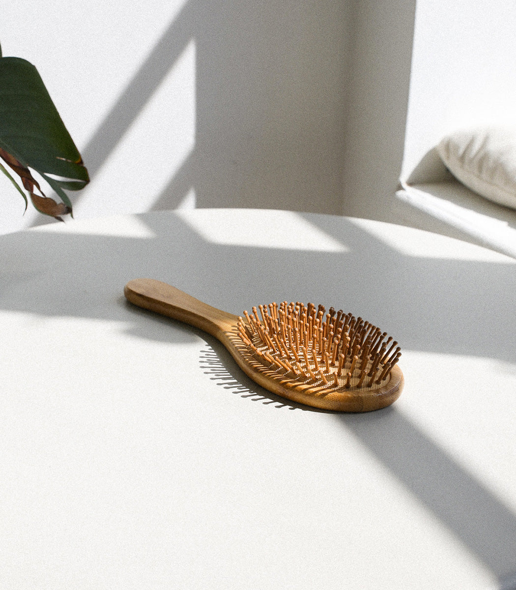 BROSSE À CHEVEUX EN BAMBOU