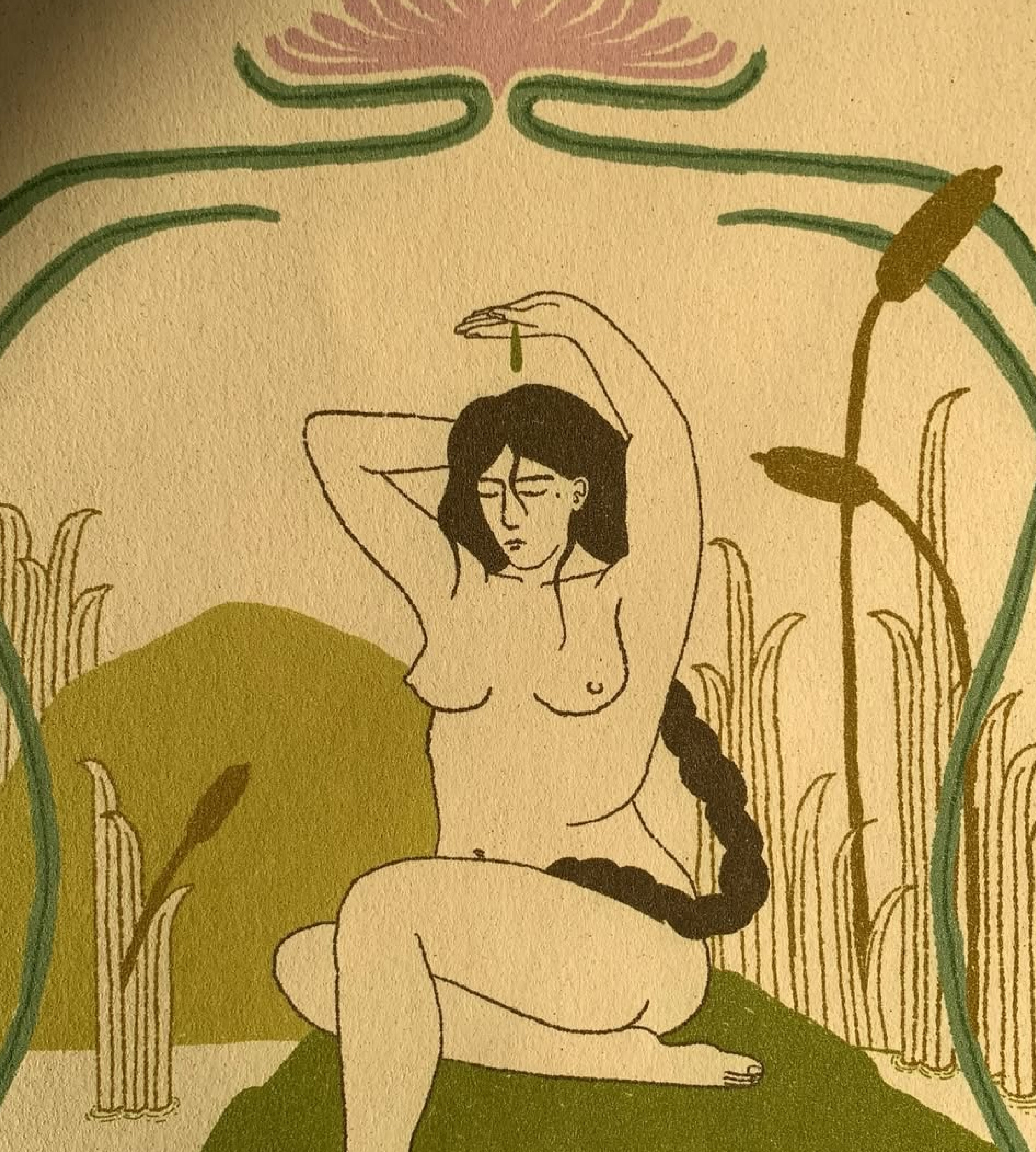 Affiche | BAIN D'EAU DOUCE - Gentille Tulipe