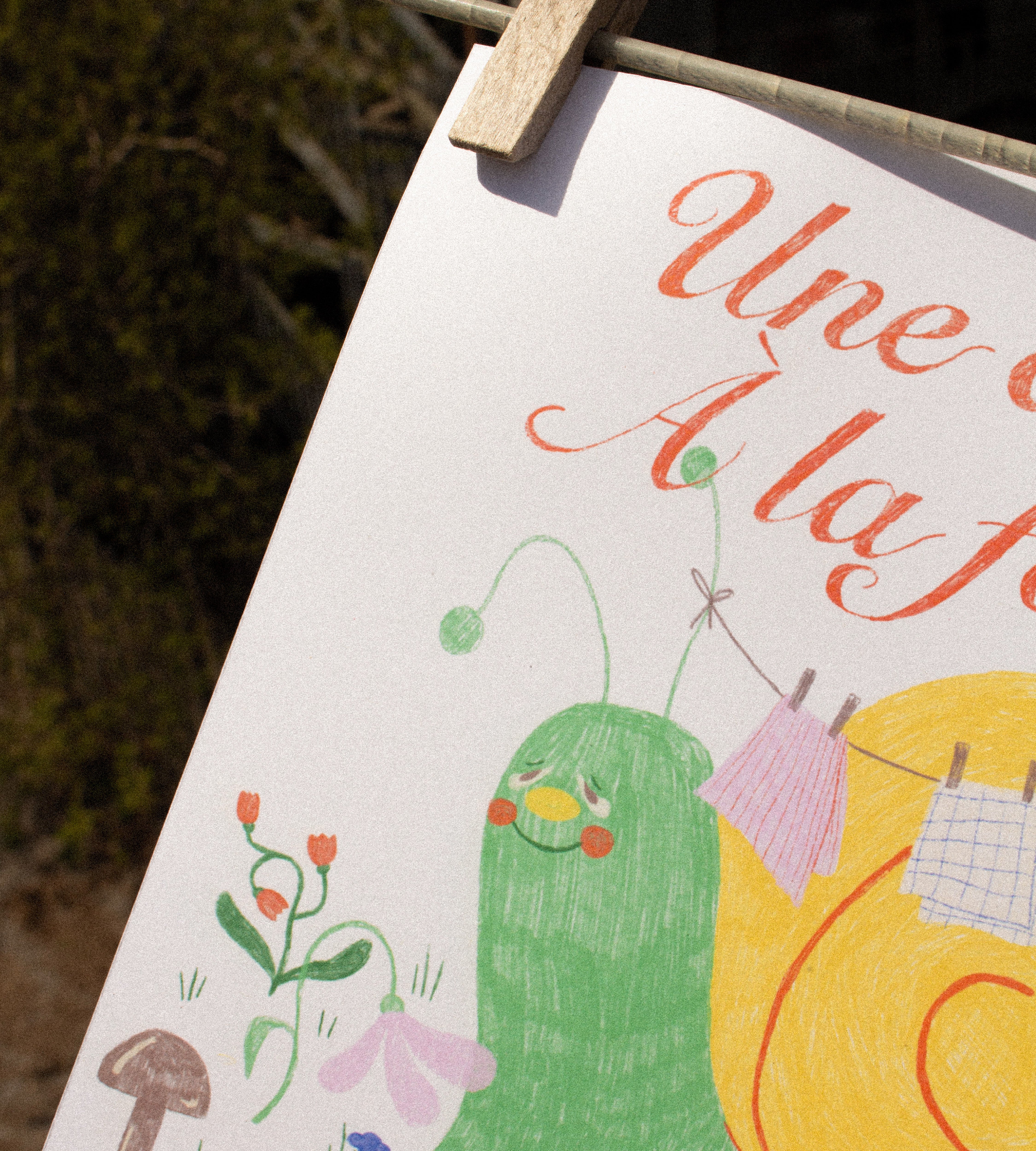 Affiche | UNE CHOSE À LA FOIS - Gentille Tulipe