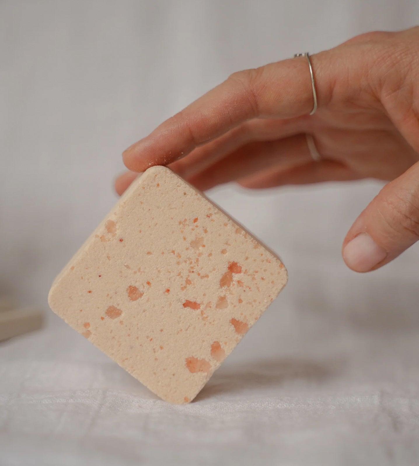 Bombe de bain | Pamplemousse + Sels - BLANC