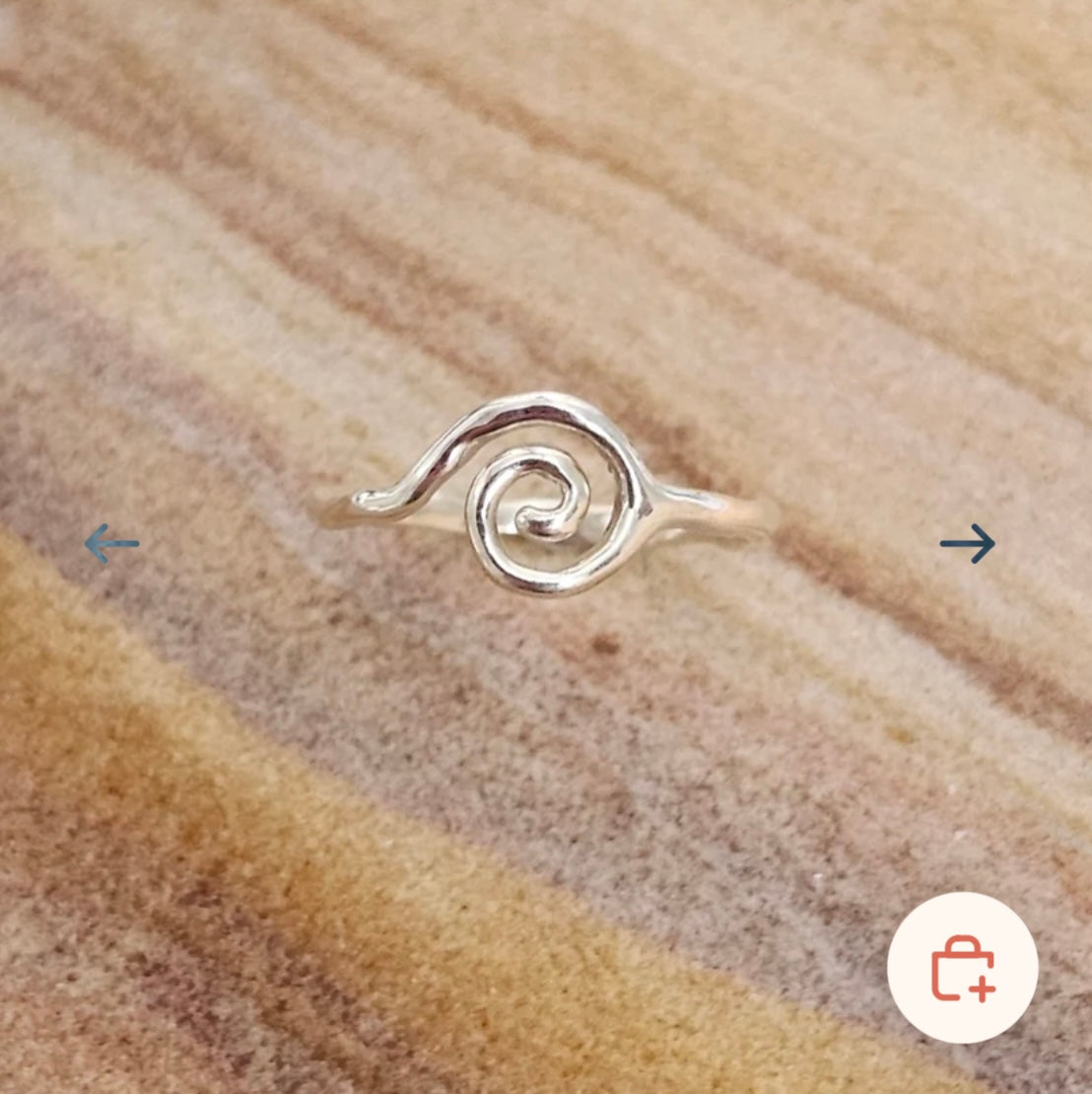 Bague spirale