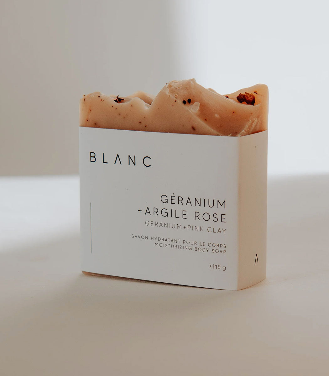 Soap | Geranium + pink clay