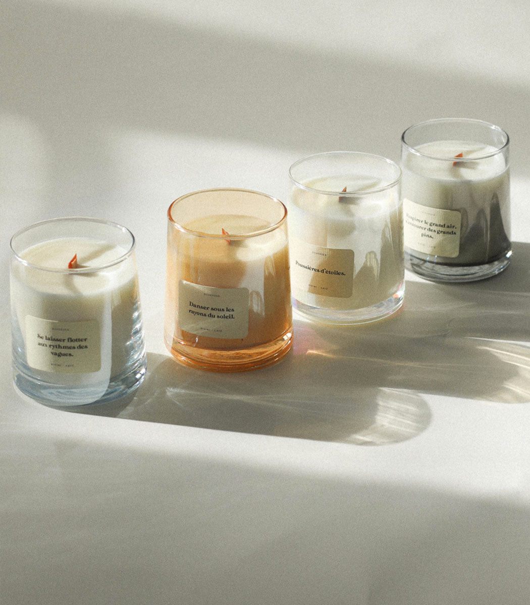 Soy candle | Pine & incense - «RESPIRER LE GRAND AIR» 