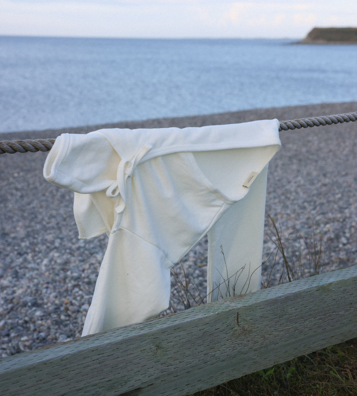 Organic cotton Wrap cardigan | ALBURY - MAGUERITE