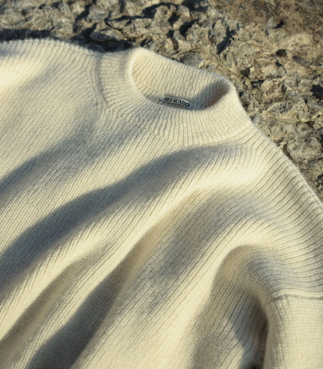 Chandail tricot | BELACARO - BEIGE