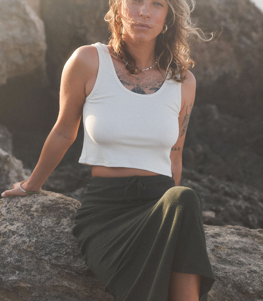 Haut Camisole Rose En Coton Mélangé - Pour Femme, Sans Manches, Très Bon état