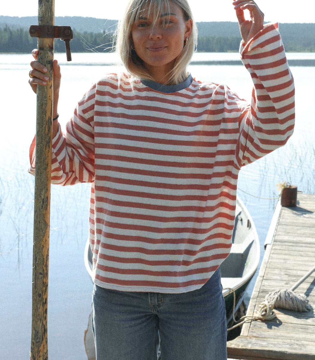 Chandail tricot manches longues | MICHIGAN - TRUITE