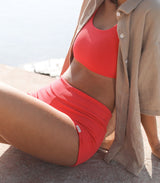 RIB Texture bikini top “HUDSON” - SURF WAX
