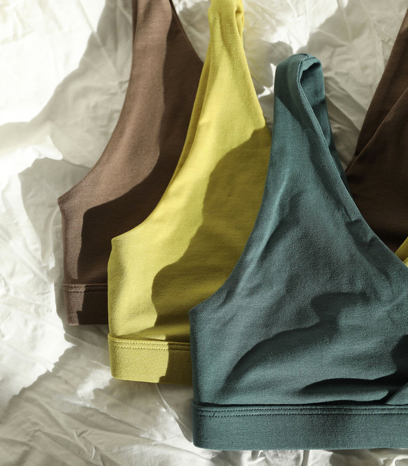 Bralette rectoverso « NEW CRUSH » en TENCEL® HOT CHOCO Othersea Bikini