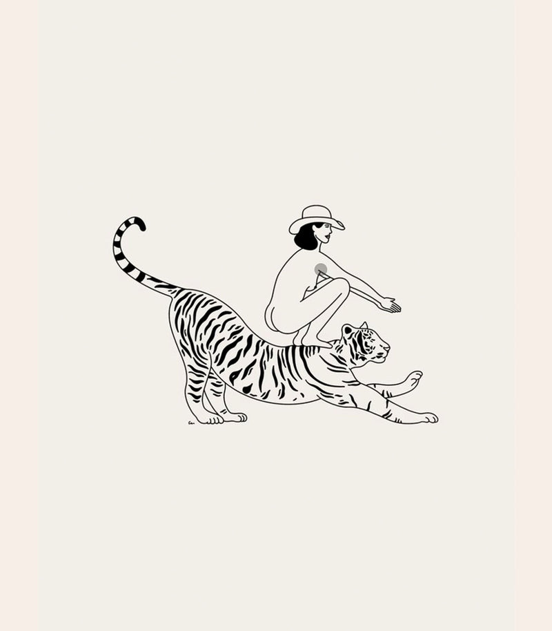 She's a tiger  - Affiche