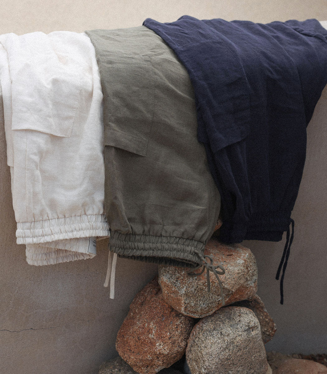 Pantalon en lin | MALENDURE - BLÉ