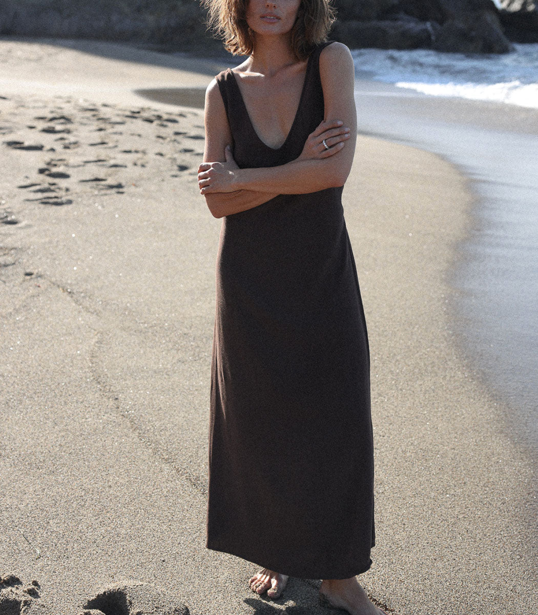 Robe Maxi | SANTA CLARA - OAK